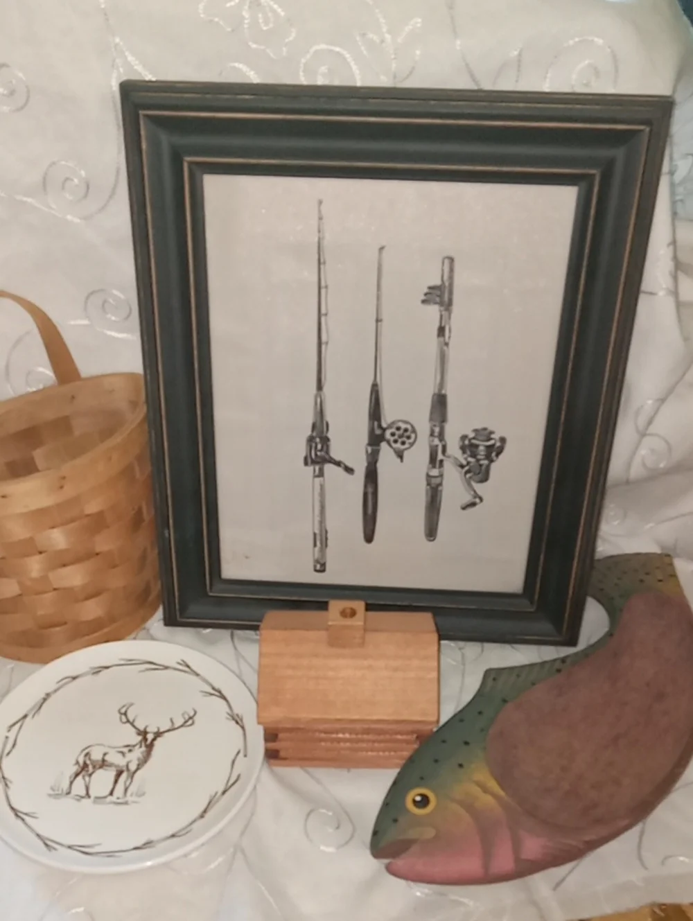 Decor For A Man Cave Or Fishermans Cabin